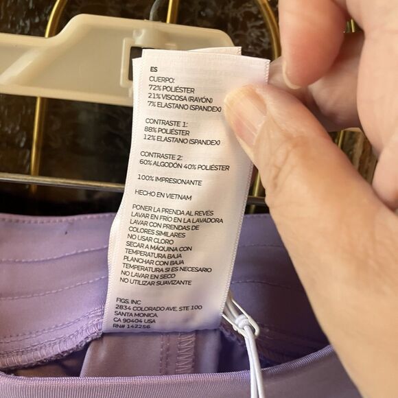 NWT Light Purple Figs Woman’s 3XLT Jogger Scrub Pants Technical Collection - Picture 15 of 16